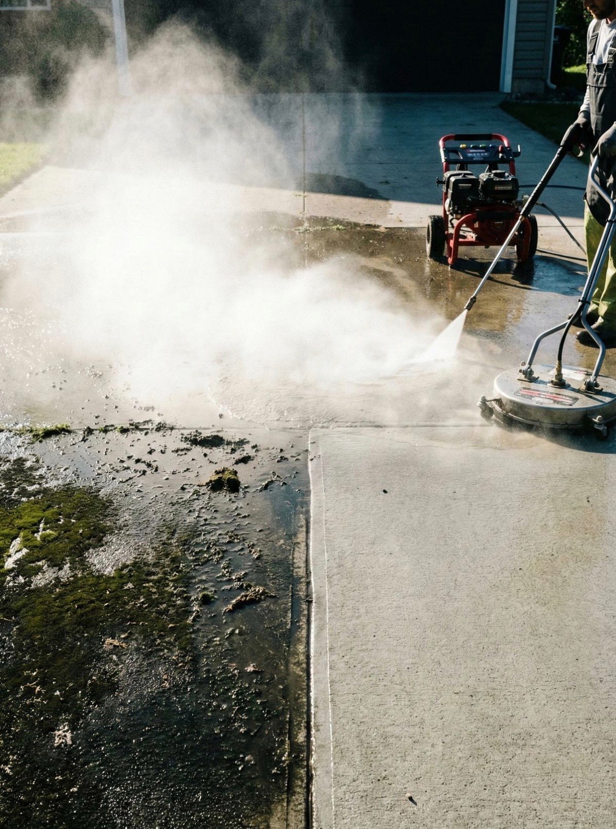 Professional exterior cleaning