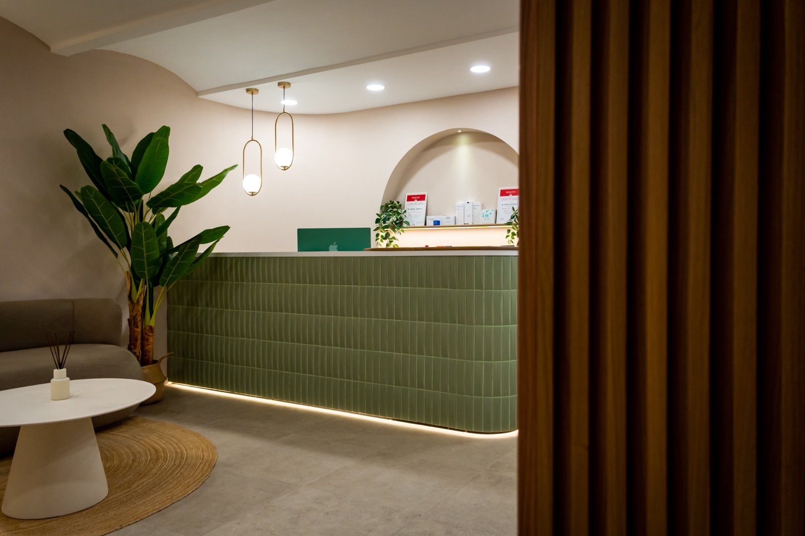 Clinic reception