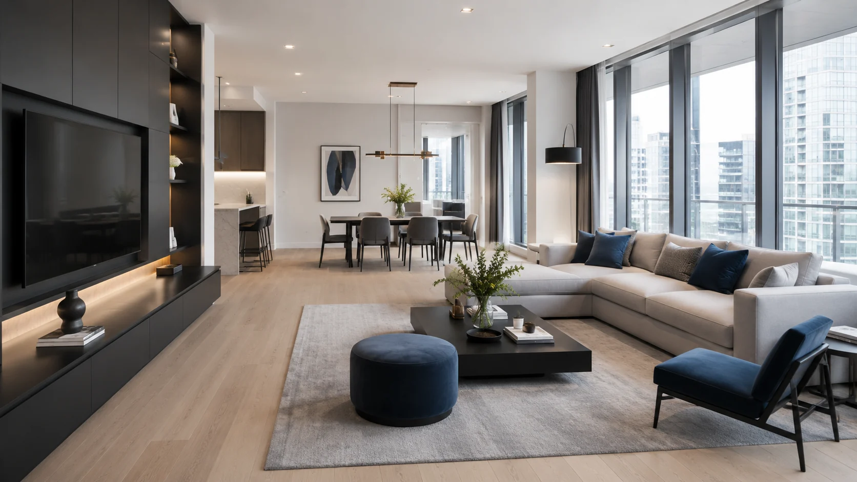 Maintained apartment interior